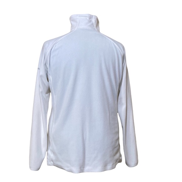 Columbia Sportswear Company White Plush Fleece Pullover Long Sleeves - Picture 3 of 6